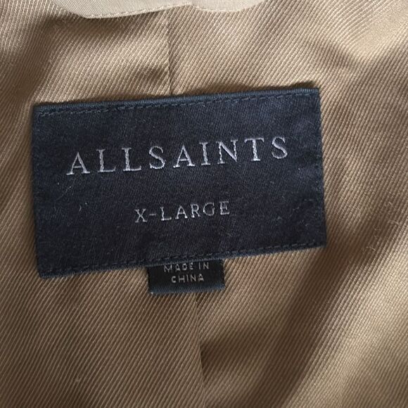 All Saints Basset Ramskull Bomber Jacket - Picture 12 of 13